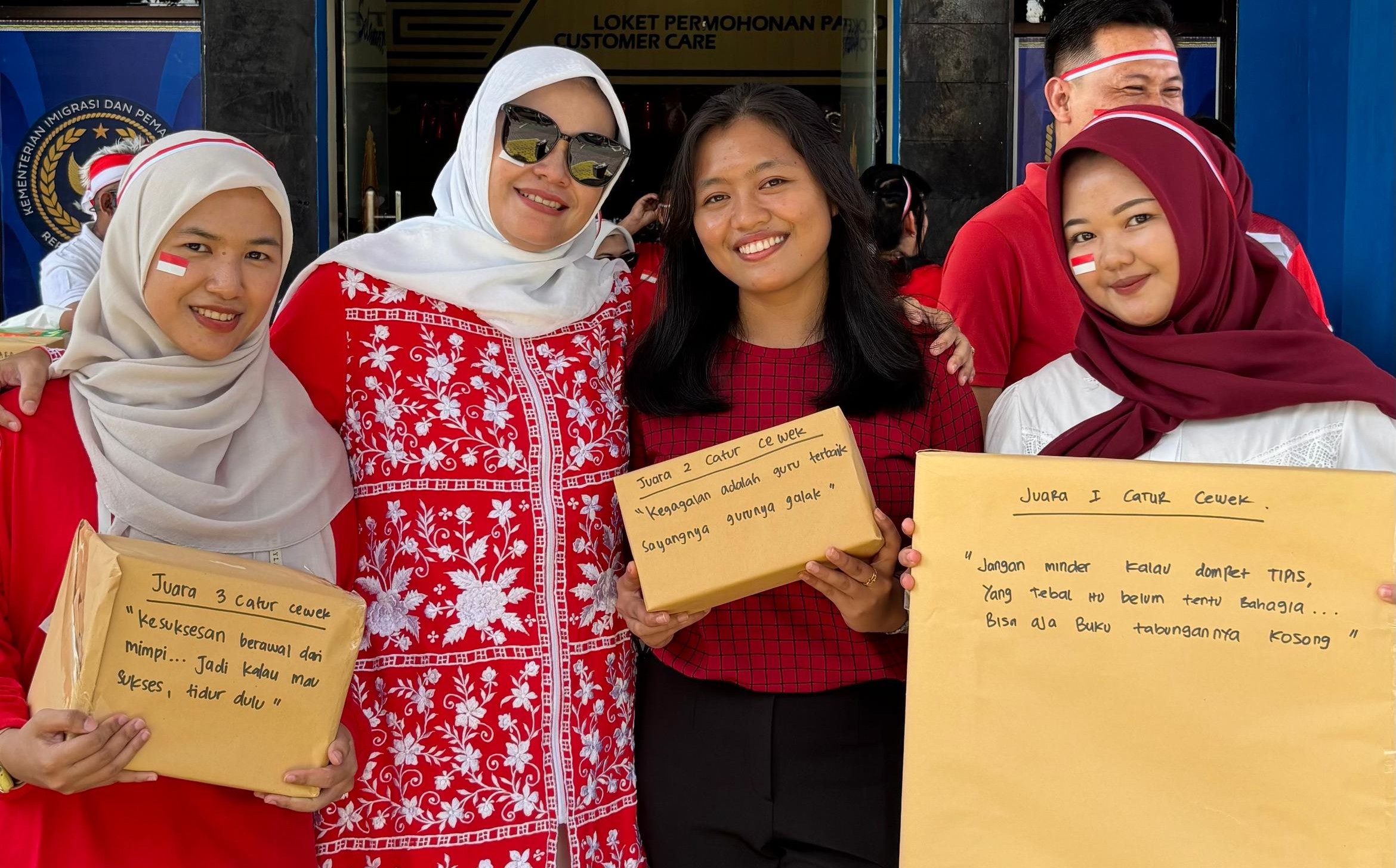 Semarak HUT ke-80 RI: Lomba Meriah di Kantor Imigrasi Kotabumi