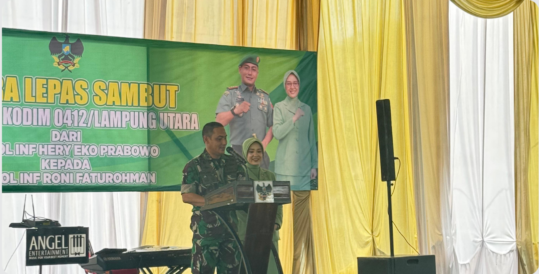 Kepala Kantor Imigrasi Kotabumi Hadiri Acara Pisah Sambut Komandan Kodim 0412 Lampung Utara
