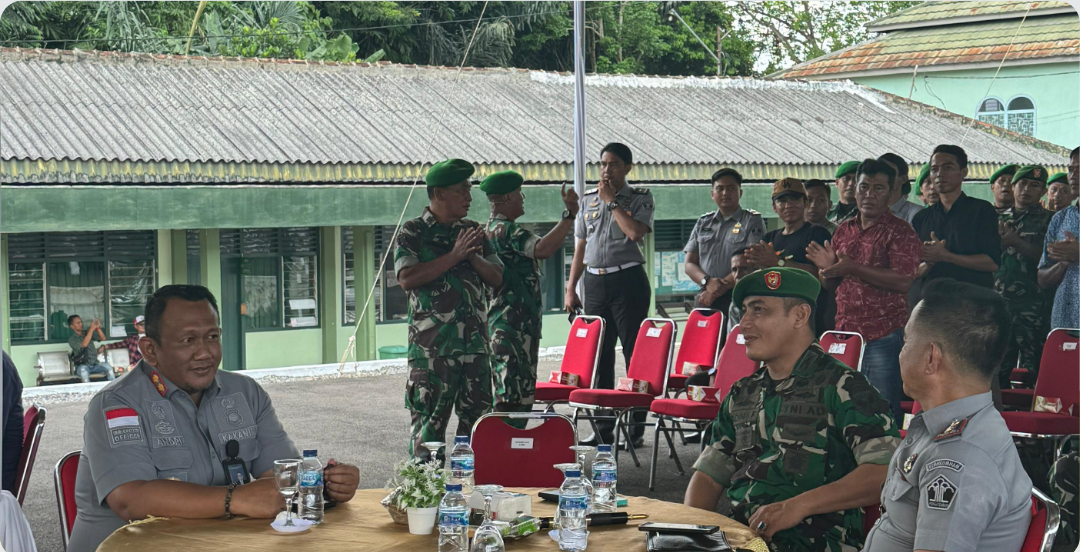Kepala Kantor Imigrasi Kotabumi Hadiri Acara Pisah Sambut Komandan Kodim 0412 Lampung Utara