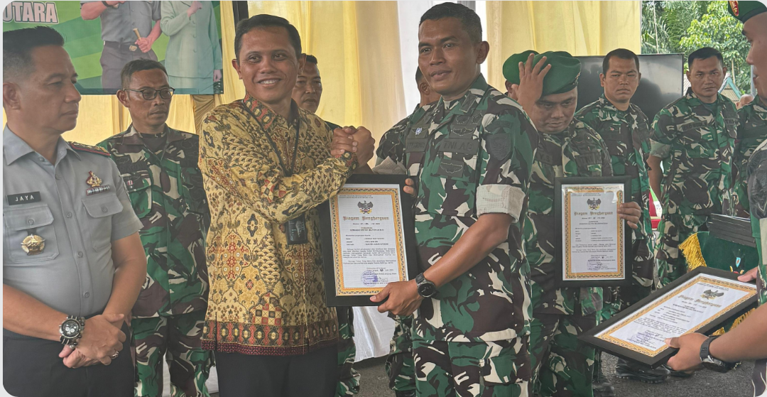 Kepala Kantor Imigrasi Kotabumi Hadiri Acara Pisah Sambut Komandan Kodim 0412 Lampung Utara