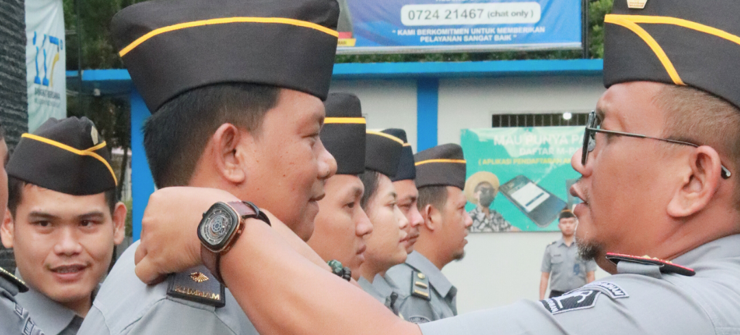 Imigrasi Kotabumi Laksanakan Upacara Hari Lahir Pancasila dan Penyematan Pangkat Pegawai