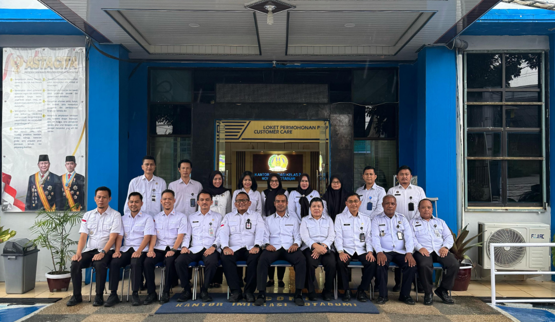 Kakanwil Ditjen Imigrasi Lampung Kunjungi Imigrasi Kotabumi: Perkuat Komitmen WBK dan Pelayanan Publik