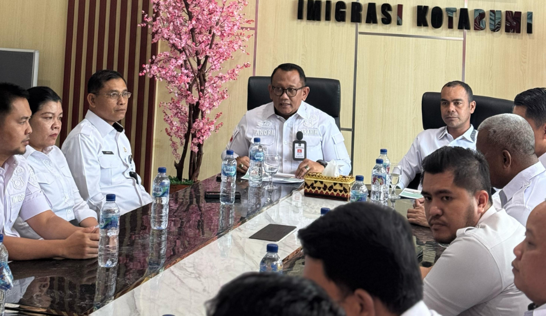 Kakanwil Ditjen Imigrasi Lampung Kunjungi Imigrasi Kotabumi: Perkuat Komitmen WBK dan Pelayanan Publik