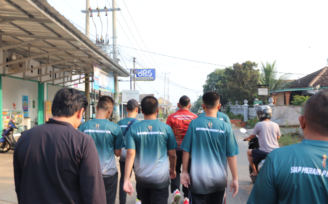 Tingkatkan Kualitas Pelayanan Publik, Imigrasi Kotabumi Bangun Solidaritas Lewat Kegiatan Jalan Sehat