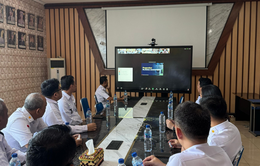 Kepala Imigrasi Kotabumi Ikuti Pengarahan Khusus dari Plt. Dirjen Imigrasi
