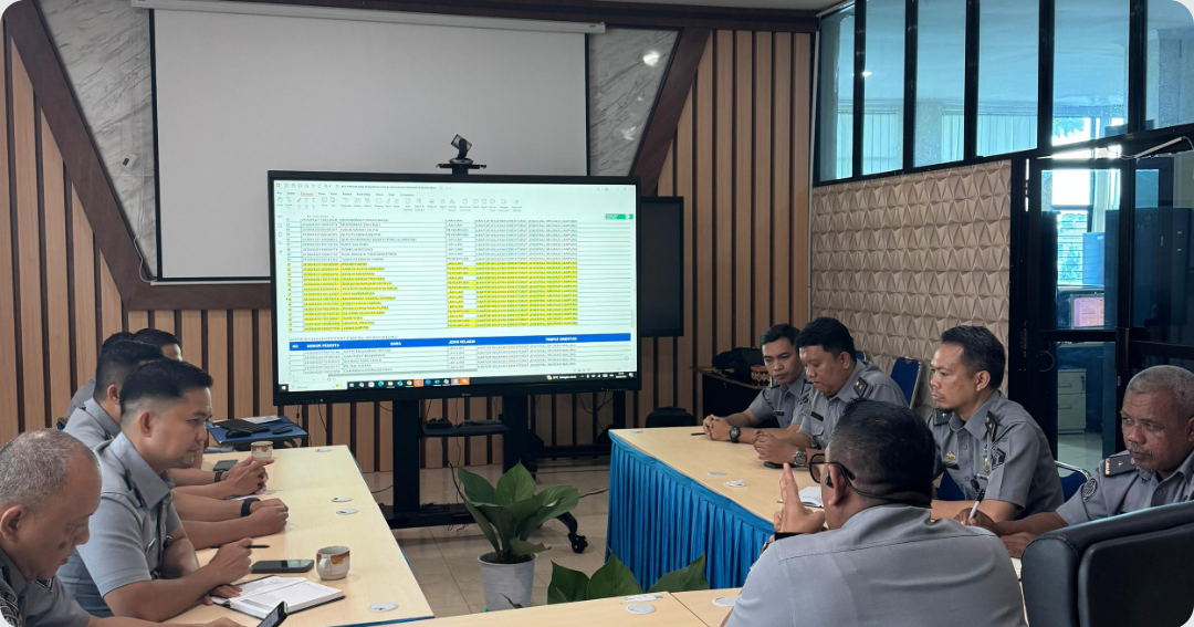 Imigrasi Kotabumi Gelar Rapat Internal Terkait Penempatan CPNS