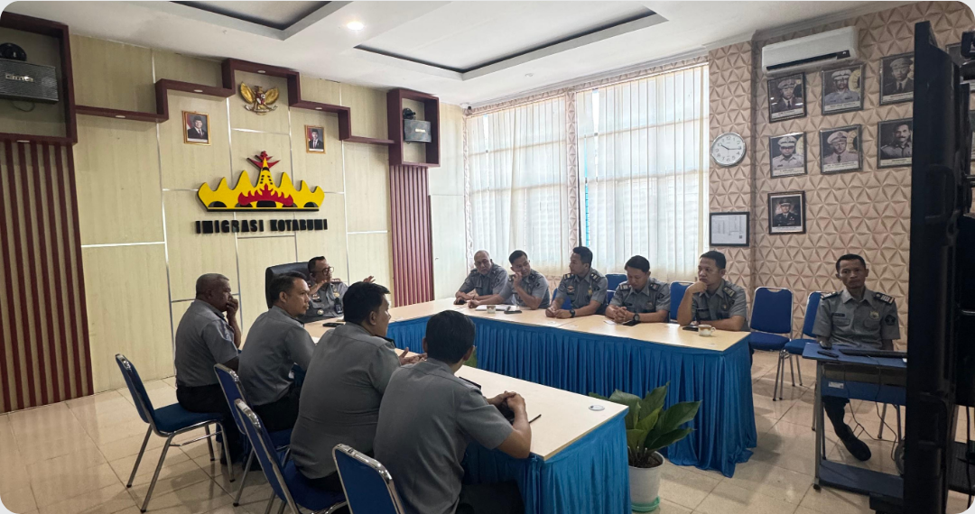 Imigrasi Kotabumi Gelar Rapat Internal Terkait Penempatan CPNS