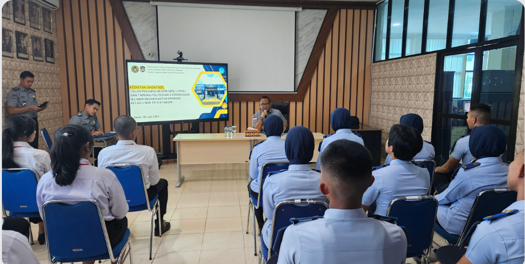 Kantor Imigrasi Kotabumi Resmi Tutup Orientasi CPNS: Kepala Kantor Tekankan Integritas dan Disiplin Kerja