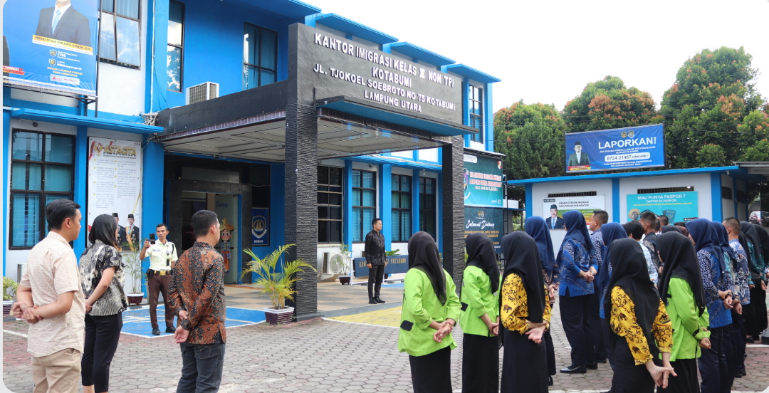Apel Sore di Kantor Imigrasi Kotabumi: Wujud Disiplin dan Dedikasi Pegawai