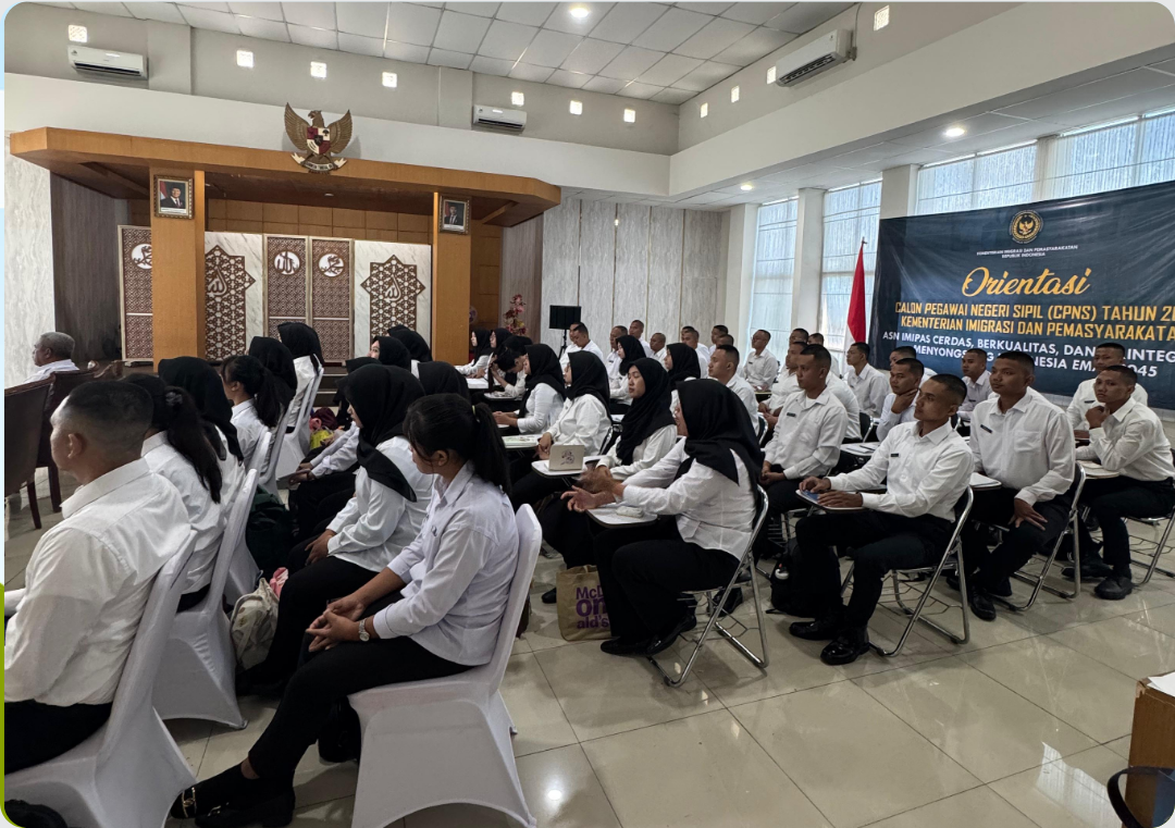 Kepala Imigrasi Kotabumi Beri Pembekalan CPNS 2024–2025: Wujudkan Insan Imigrasi Profesional dan Berintegritas