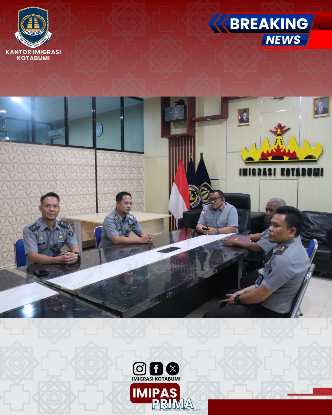 Imigrasi Kotabumi Ikuti Sosialisasi Survei Penilaian Integritas (SPI), Perkuat Komitmen Antikorupsi
