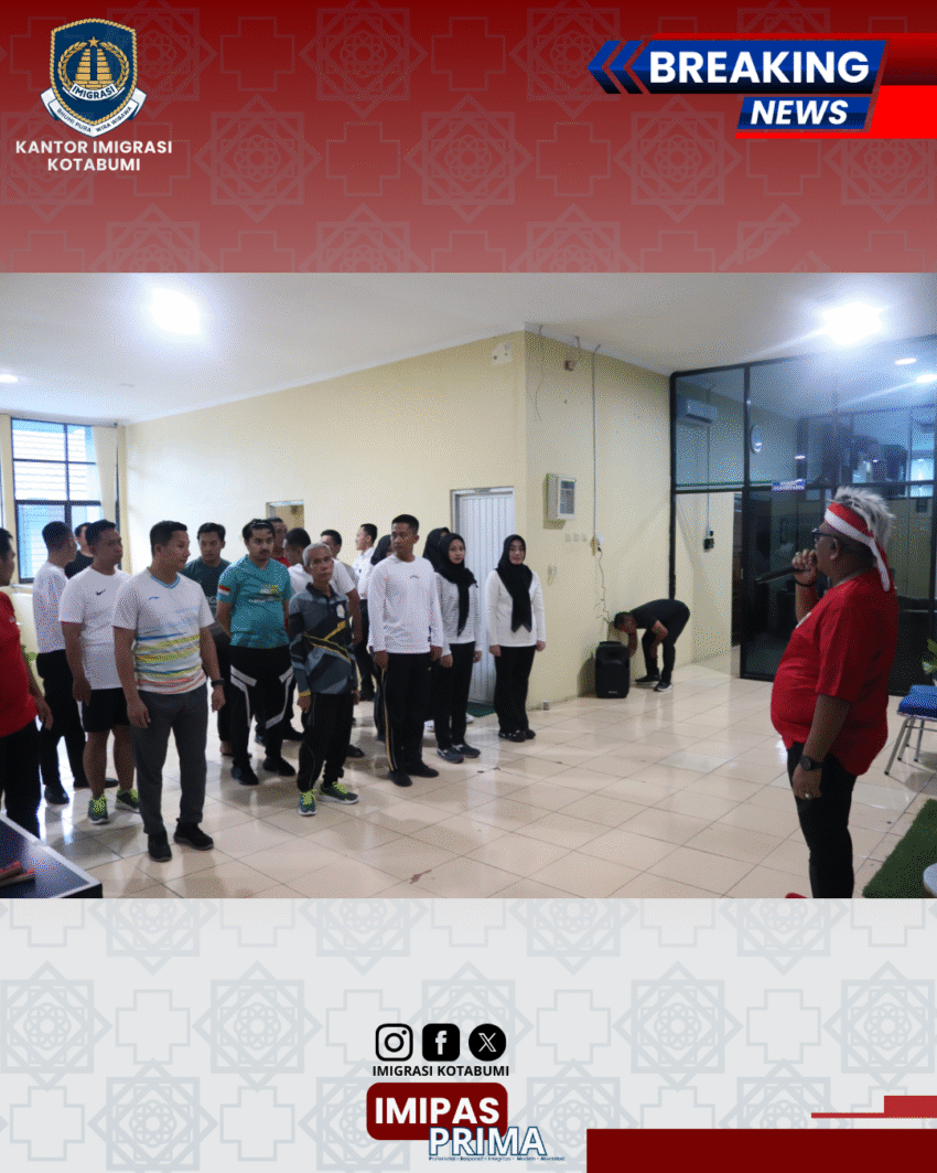 Semarak HUT RI ke-80, Imigrasi Kotabumi Gelar Aneka Lomba untuk Pererat Kebersamaan