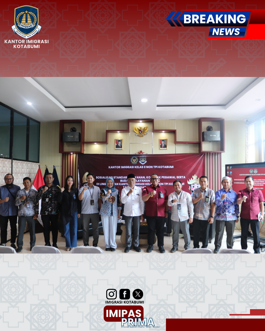 Meningkatkan Integritas, Profesionalisme, dan Kualitas Layanan Publik