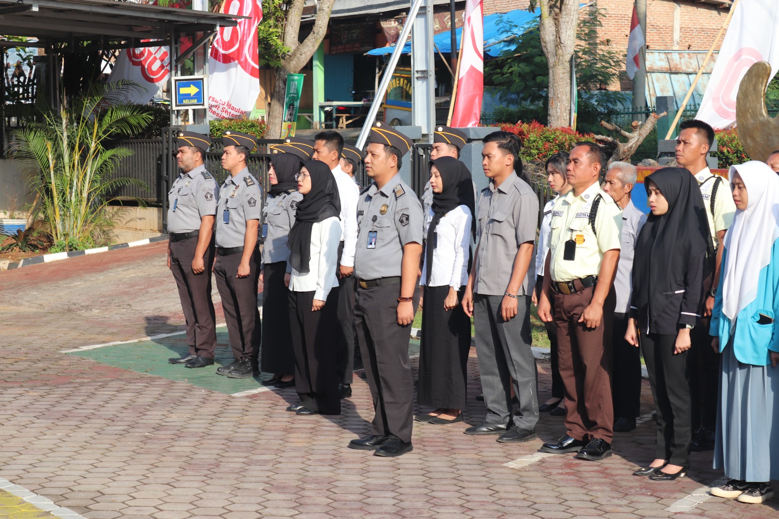 Apel Pagi Imigrasi Kotabumi, Momen Pemberian Penghargaan dan Penguatan Semangat Menuju WBK