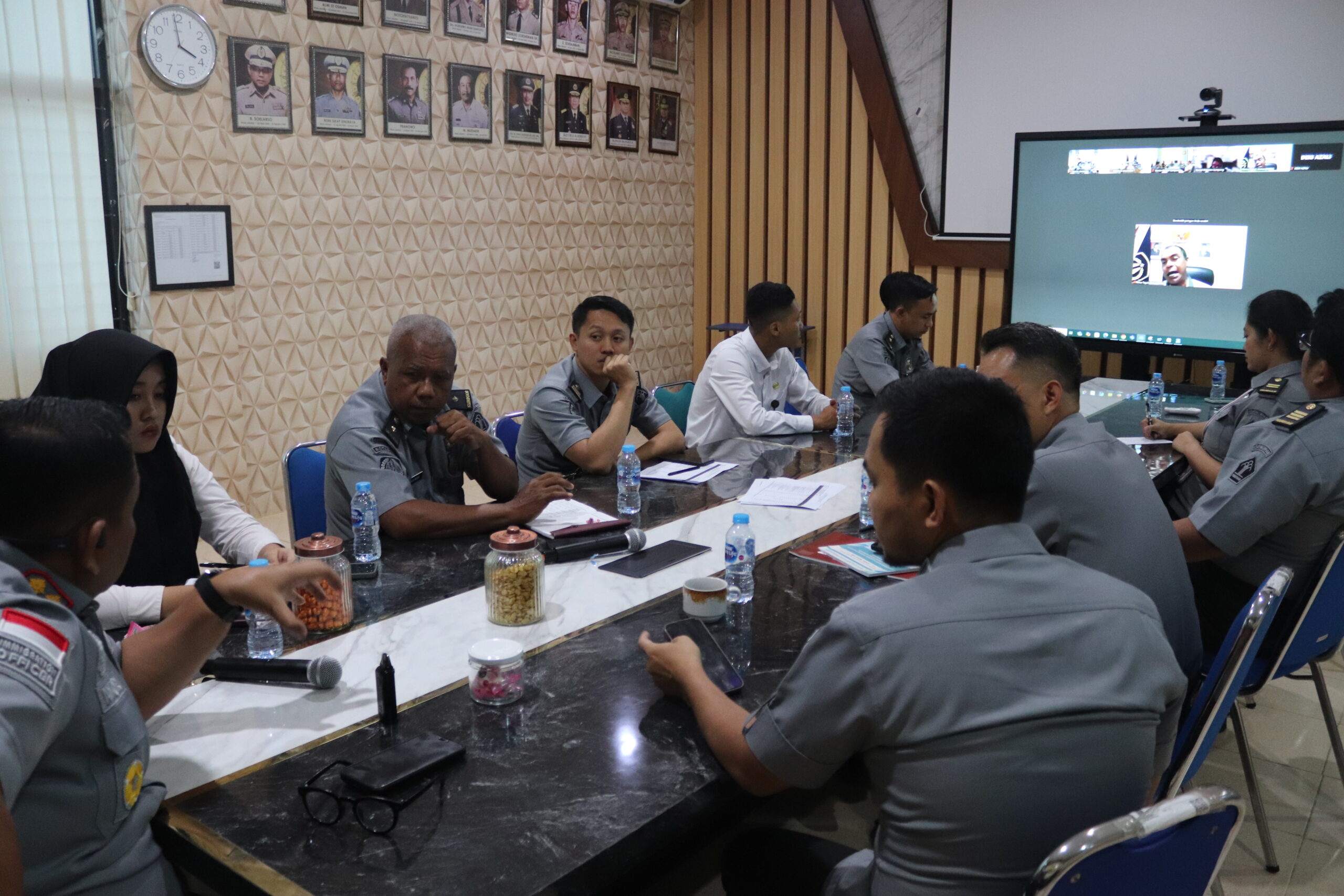 Imigrasi Kotabumi Ikuti Rapat Koordinasi Persiapan HUT RI ke-80 Bersama UPT Imigrasi Se-Lampung