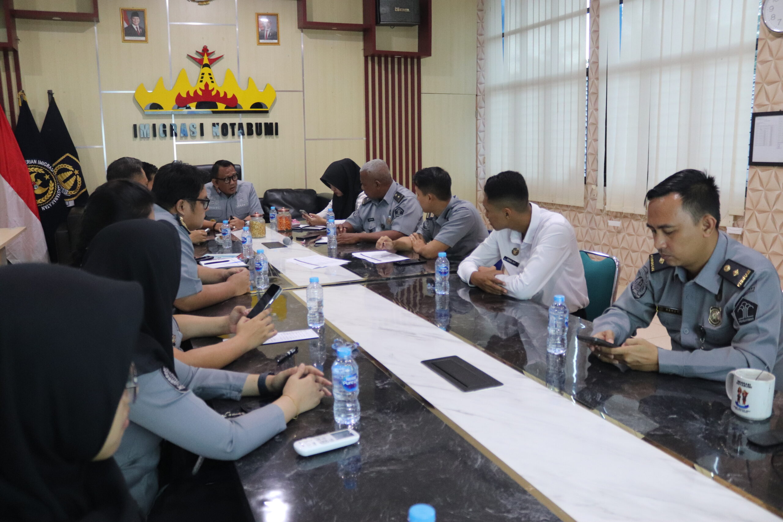 Siap Tingkatkan Kualitas Layanan Publik, Imigrasi Kotabumi Matangkan Persiapan Sosialisasi Standar Pelayanan