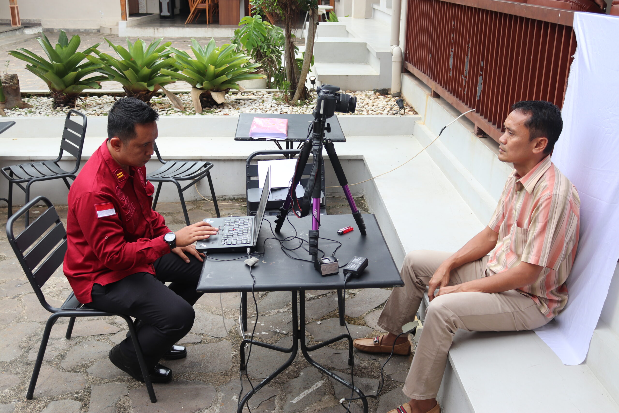 Dekat dengan Masyarakat Imigrasi Kotabumi Hadirkan Paspor Merdeka di Cafe Kiyotime