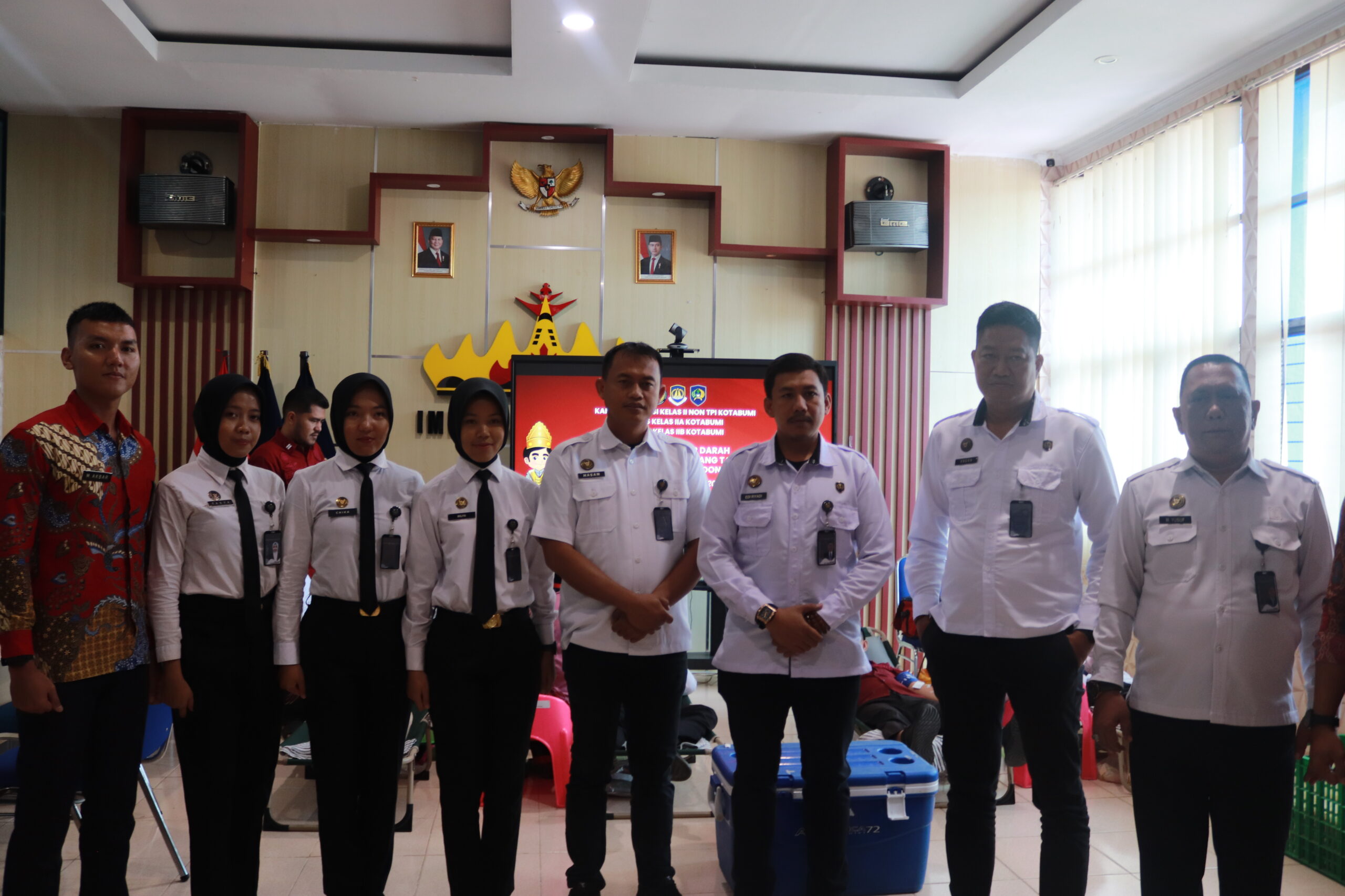 Semangat Kepedulian Sosial: Imigrasi Kotabumi Gelar Donor Darah dalam Rangka HUT ke-80 RI