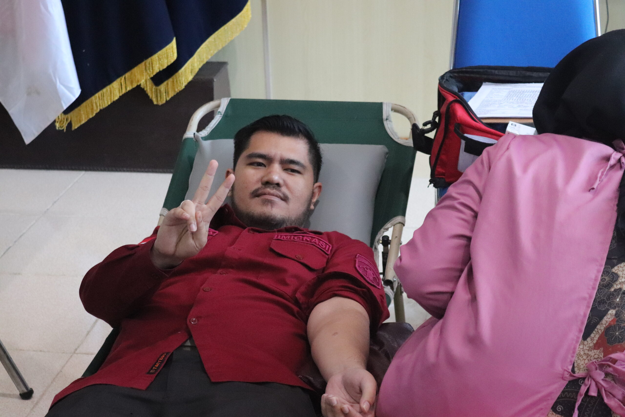 Semangat Kepedulian Sosial: Imigrasi Kotabumi Gelar Donor Darah dalam Rangka HUT ke-80 RI