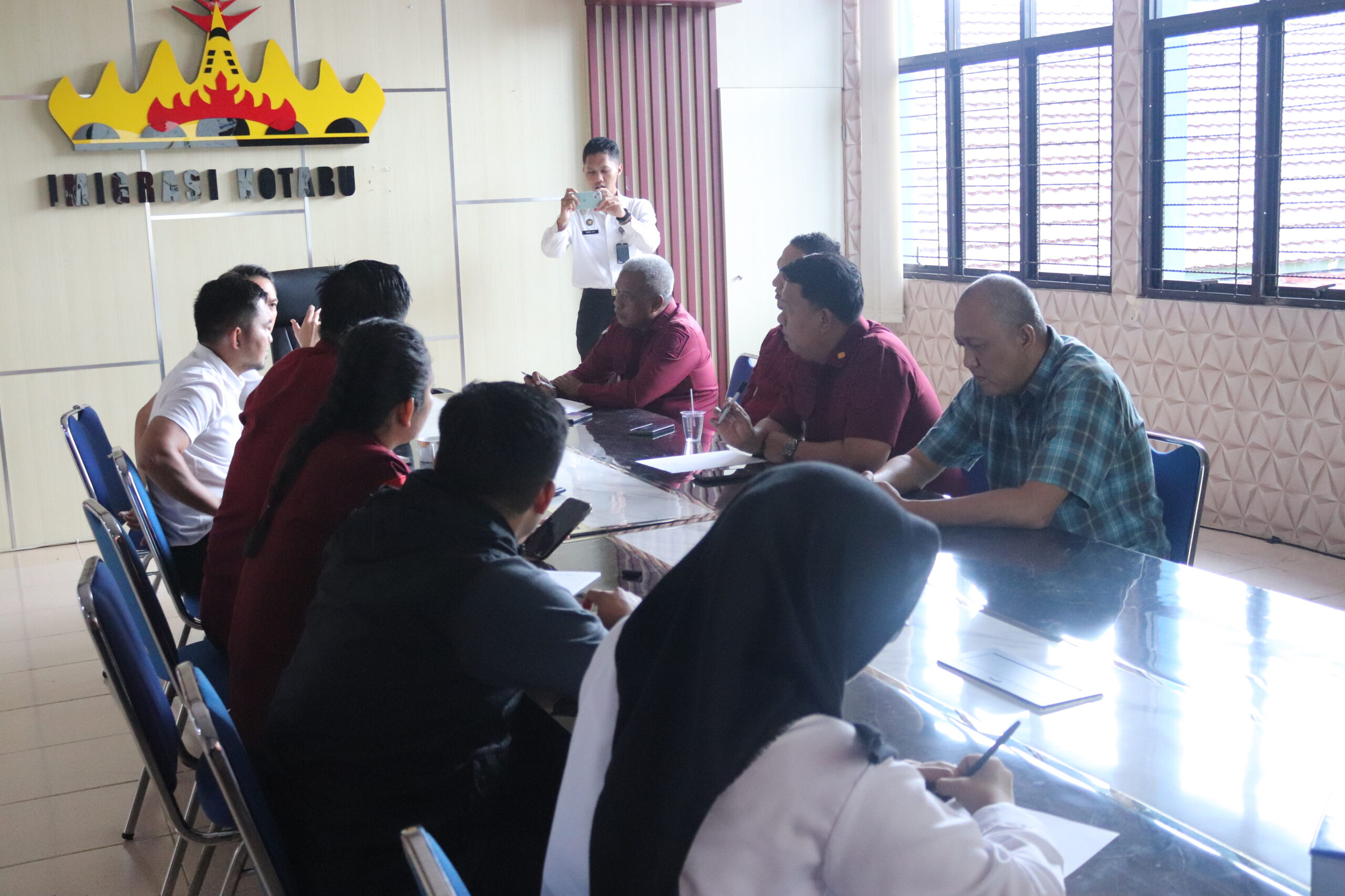 Kanim Kotabumi Laksanakan Rapat Inventarisasi Jaringan Lokal untuk Dukung Layanan Digital yang Prima
