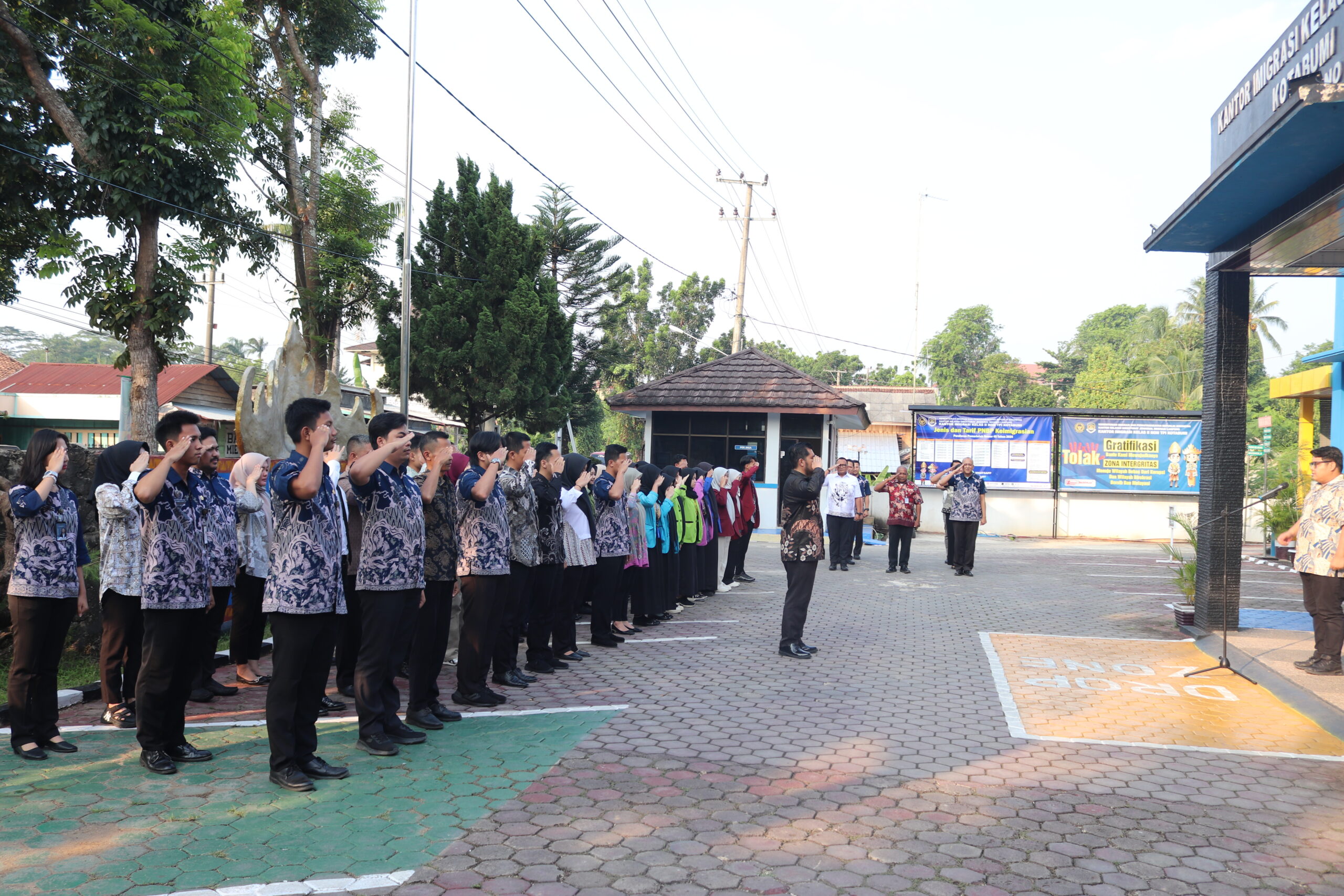 Apel Sore di Kanim Kotabumi: Pesan Semangat Jelang Akhir Pekan