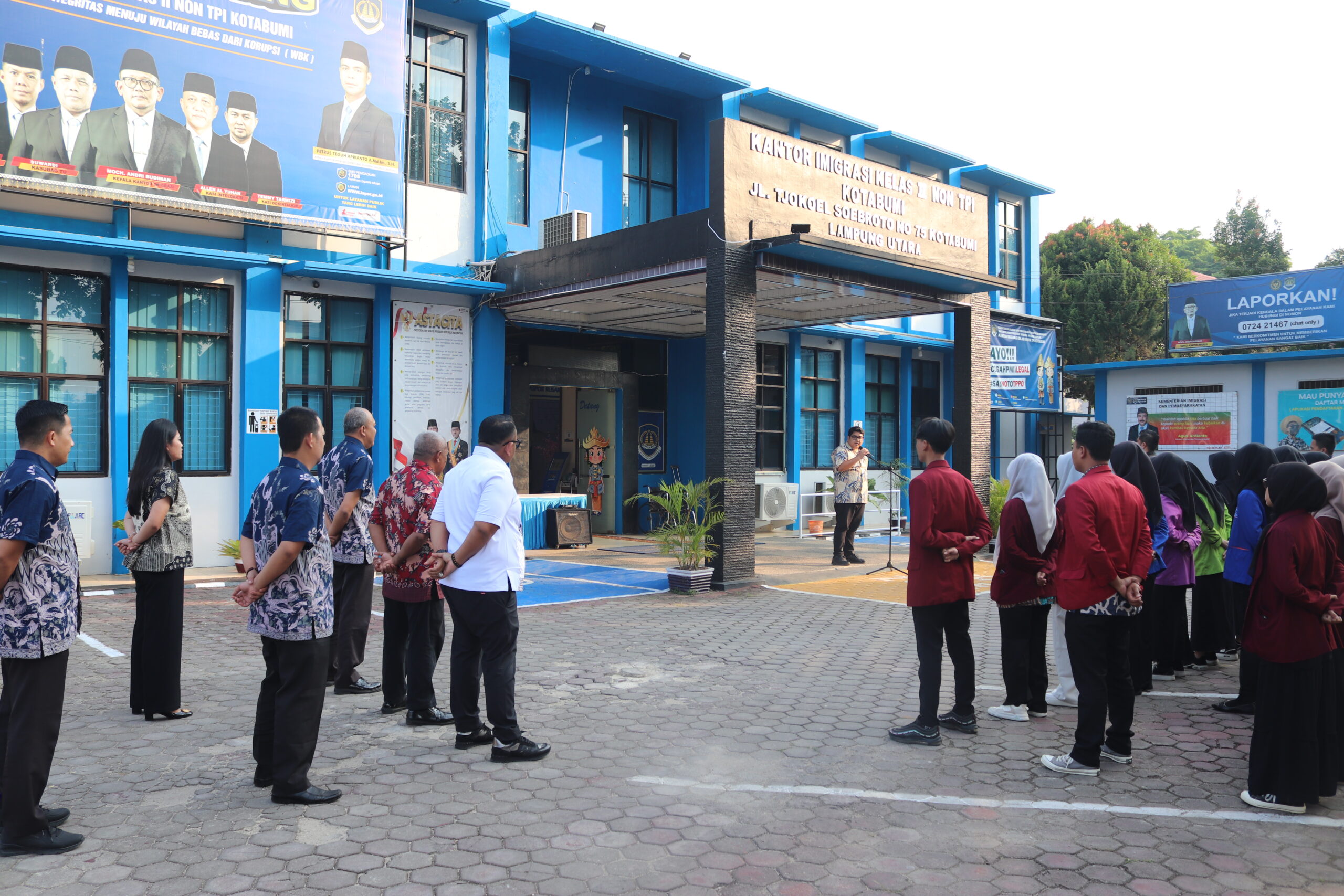 Apel Sore di Kanim Kotabumi: Pesan Semangat Jelang Akhir Pekan