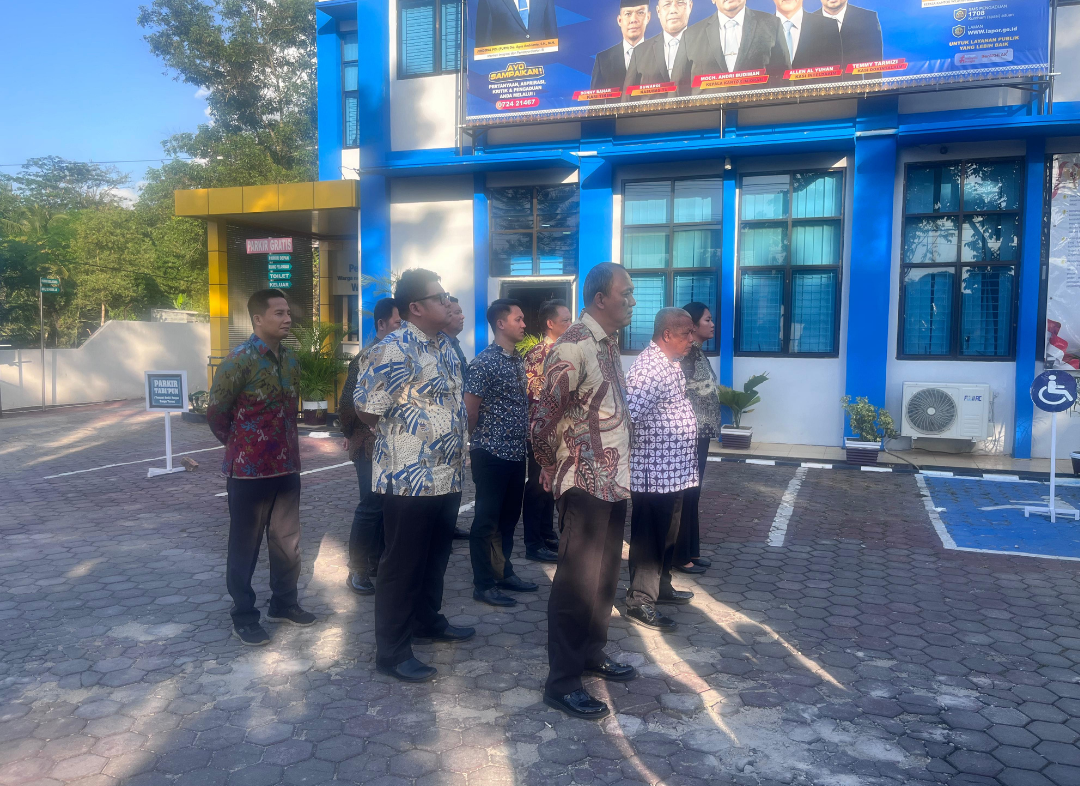 Momen Reflektif di Penghujung Latjapura: Kanim Kotabumi Gelar Apel Sore dan Pelepasan Taruna Poltekip