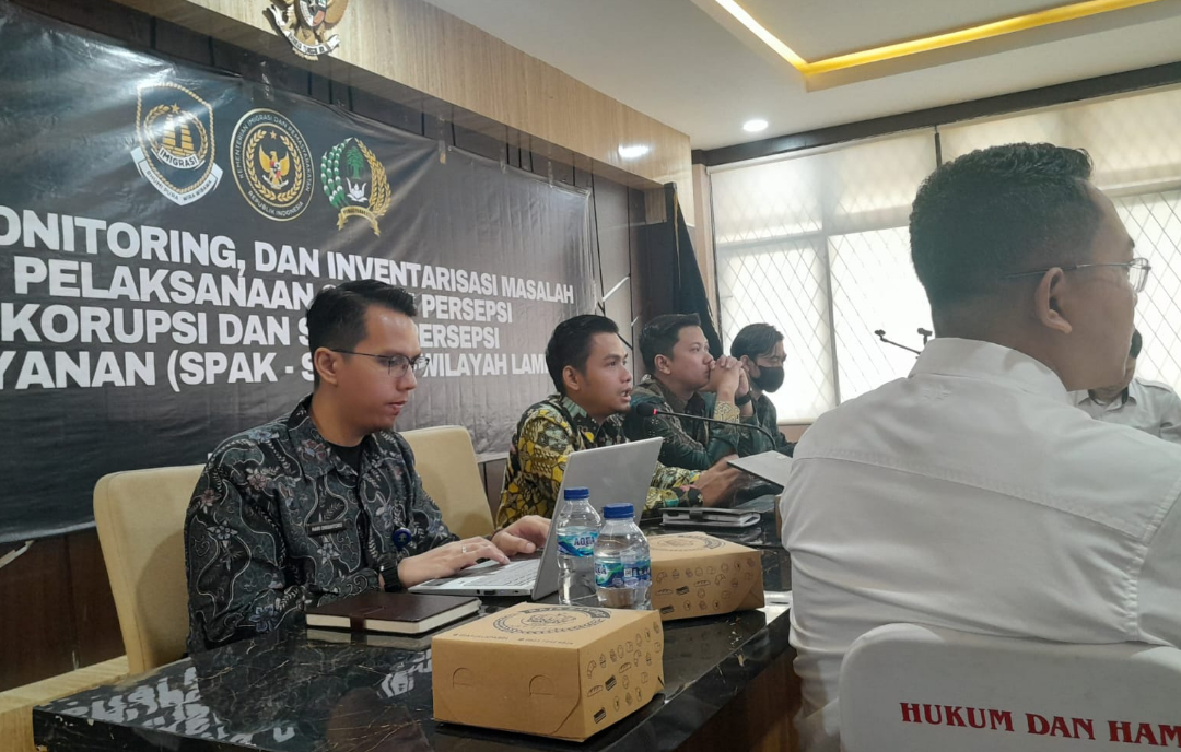 Perkuat Komitmen Zona Integritas, Imigrasi Kotabumi Ikuti Sosialisasi Survei SPAK-SPKP