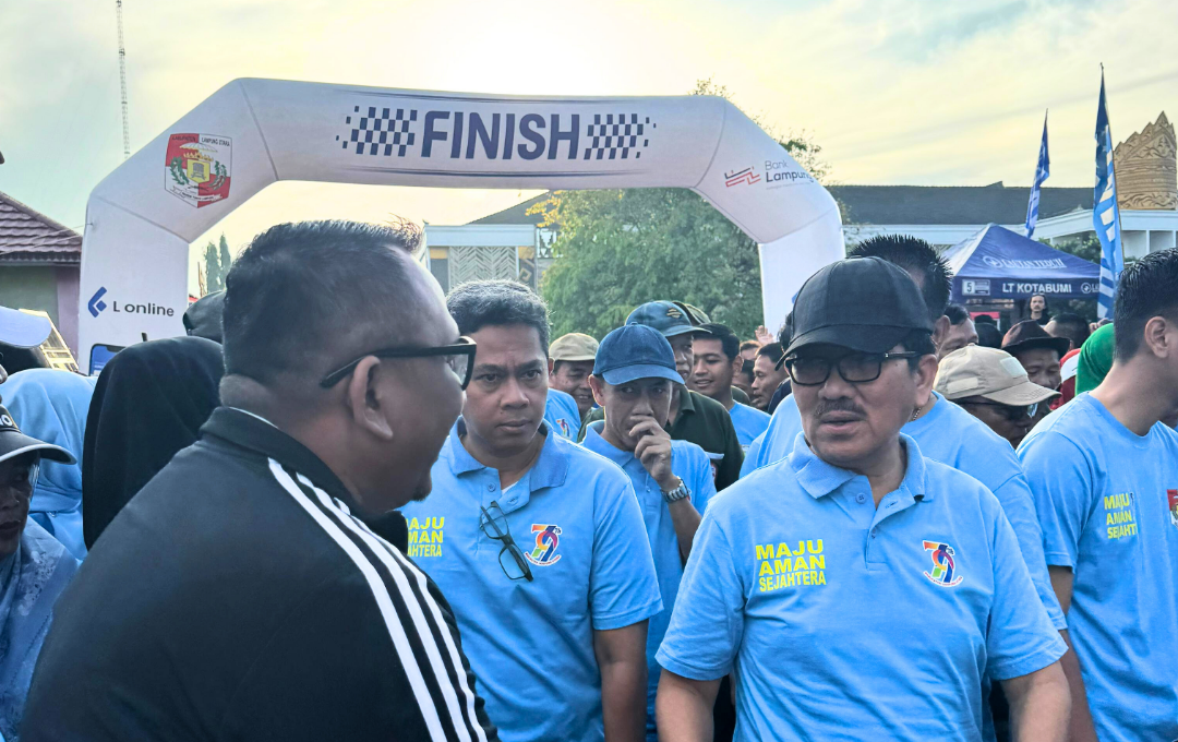 Imigrasi Kotabumi Ikuti Jalan Sehat dan Donor Darah Meriahkan HUT Kabupaten Lampung Utara ke-79