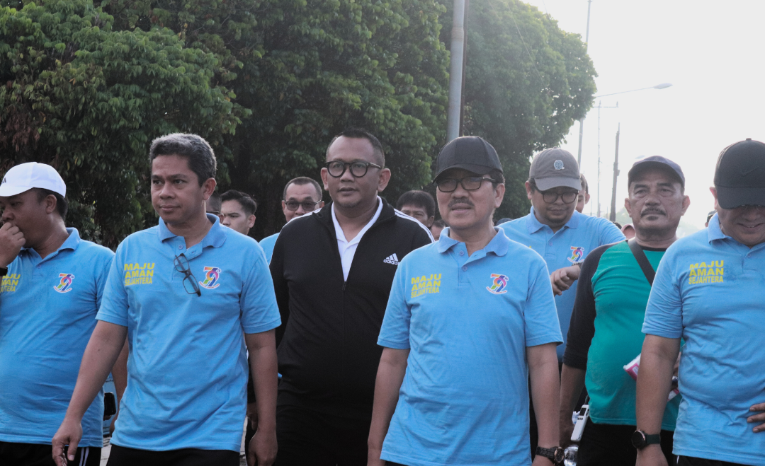 Imigrasi Kotabumi Ikuti Jalan Sehat dan Donor Darah Meriahkan HUT Kabupaten Lampung Utara ke-79