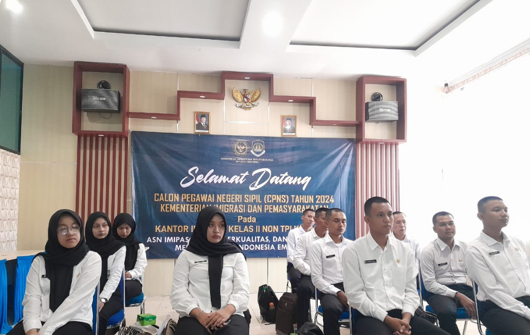 Imigrasi Kotabumi Berikan Arahan kepada CPNS Tahun 2025