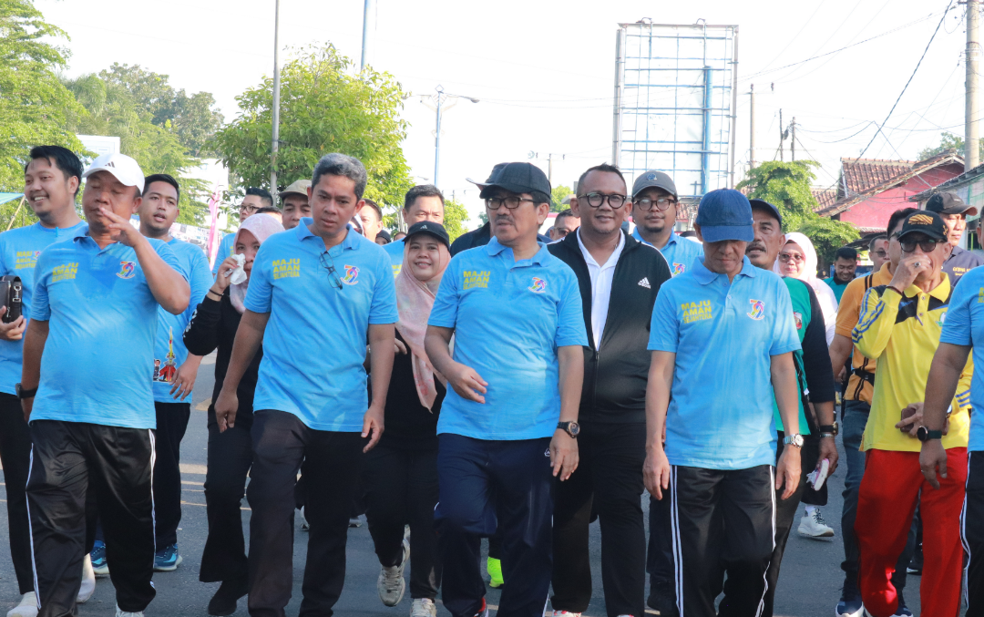 Imigrasi Kotabumi Ikuti Jalan Sehat dan Donor Darah Meriahkan HUT Kabupaten Lampung Utara ke-79