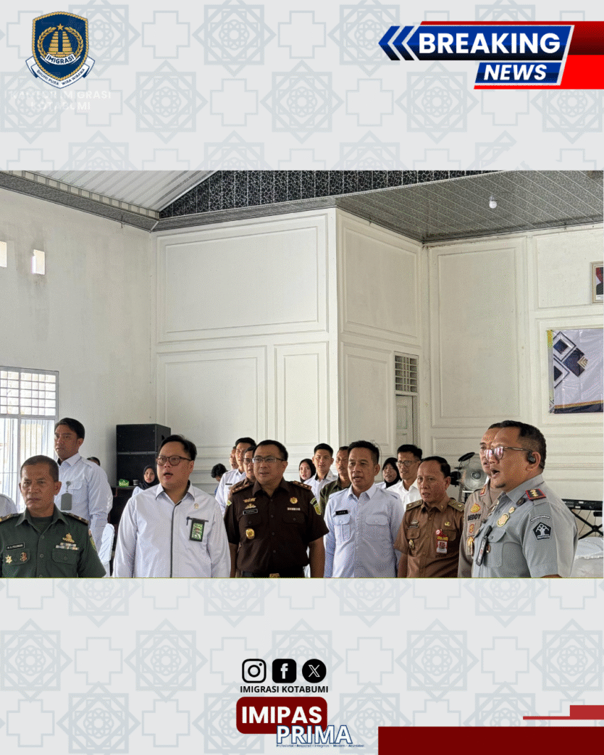 Kepala Imigrasi Kotabumi Hadiri Peringatan HUT Pemasyarakatan di Lapas Kotabumi