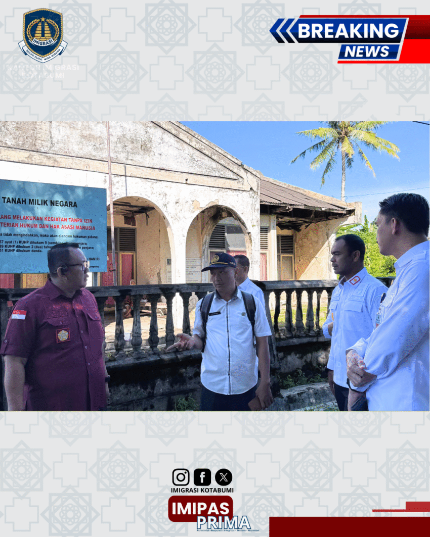 Kakanwil Ditjen Imigrasi Lampung Tinjau Rumah Dinas Hibah Pemkab Pesisir Barat: Sinergi Kuatkan Pelayanan Keimigrasian