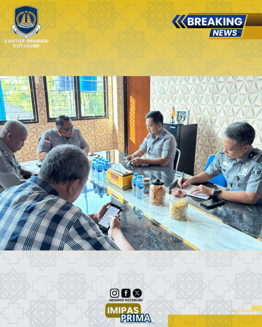 Kanim Kotabumi Gelar Rapat Struktural Bahas Penghijauan dan Persiapan WBK