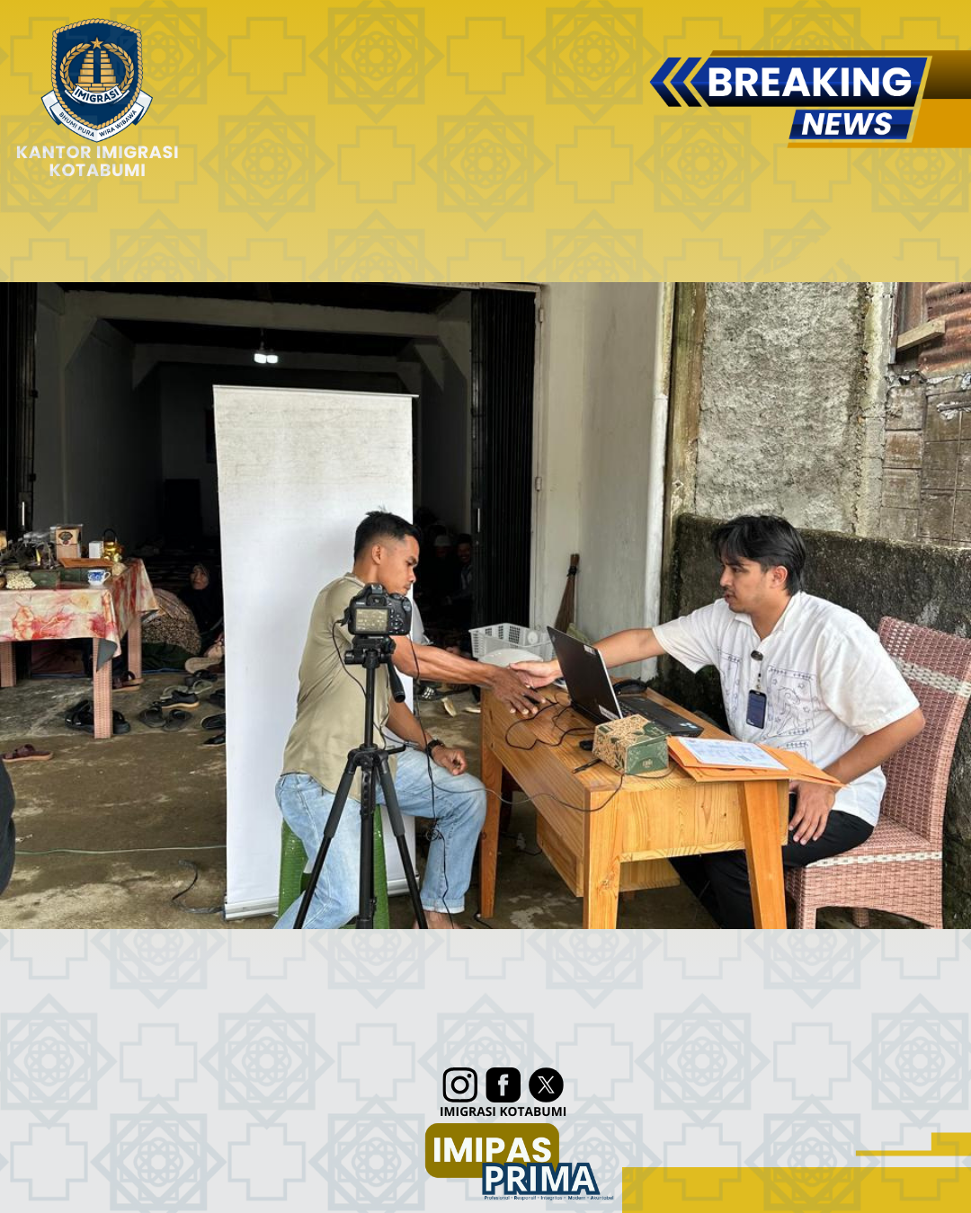 Layanan Jemput Bola, 73 Calon Jemaah Umroh Terlayani Eazy Paspor