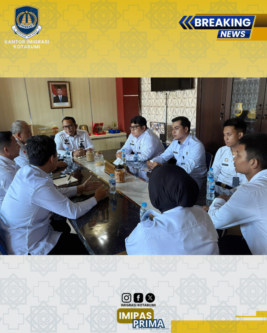 Imigrasi Kotabumi Matangkan Persiapan Kegiatan Timpora