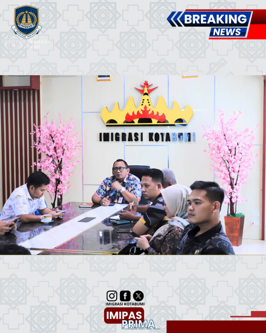 Imigrasi Kotabumi Ikuti Kegiatan Pendampingan Pemenuhan Data Dukung WBK