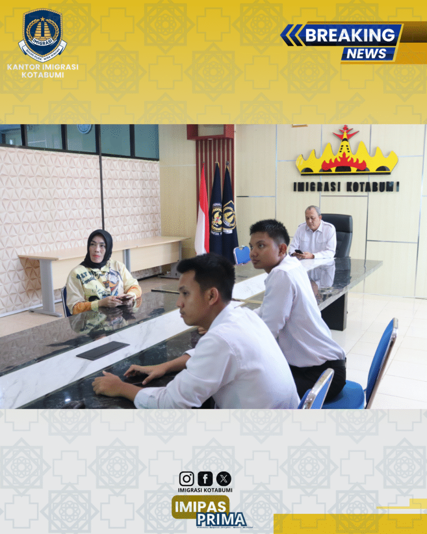 Imigrasi Kotabumi Ikuti Sosialisasi Pencegahan Benturan Kepentingan secara Daring