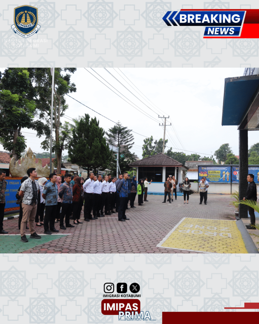 Apel Sore di Kantor Imigrasi Kotabumi: Wujud Disiplin dan Dedikasi Pegawai
