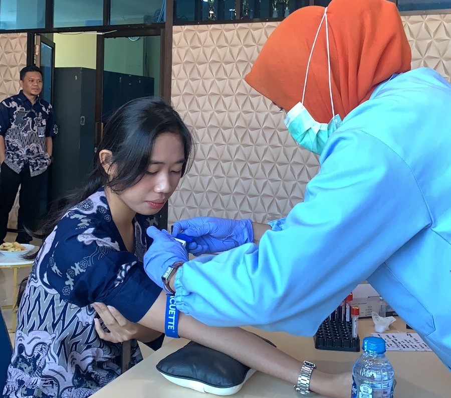 Peduli Kesehatan Pegawai, Imigrasi Kotabumi Gelar Medical Check Up