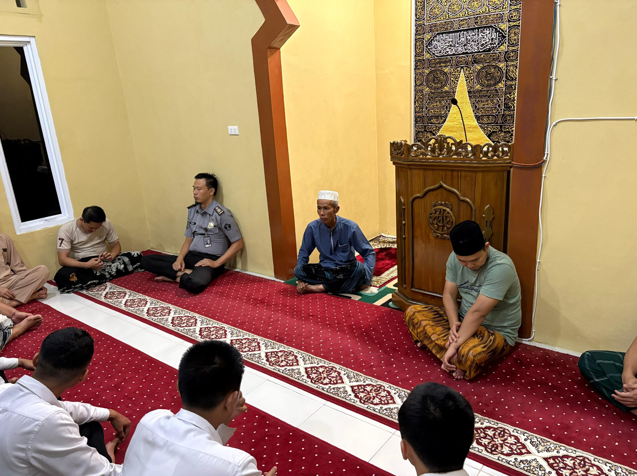 Imigrasi Kotabumi Bentuk Panitia Pengurus Mushola Al-Ikhlas, Kuatkan Nilai Keagamaan di Lingkungan Kerja