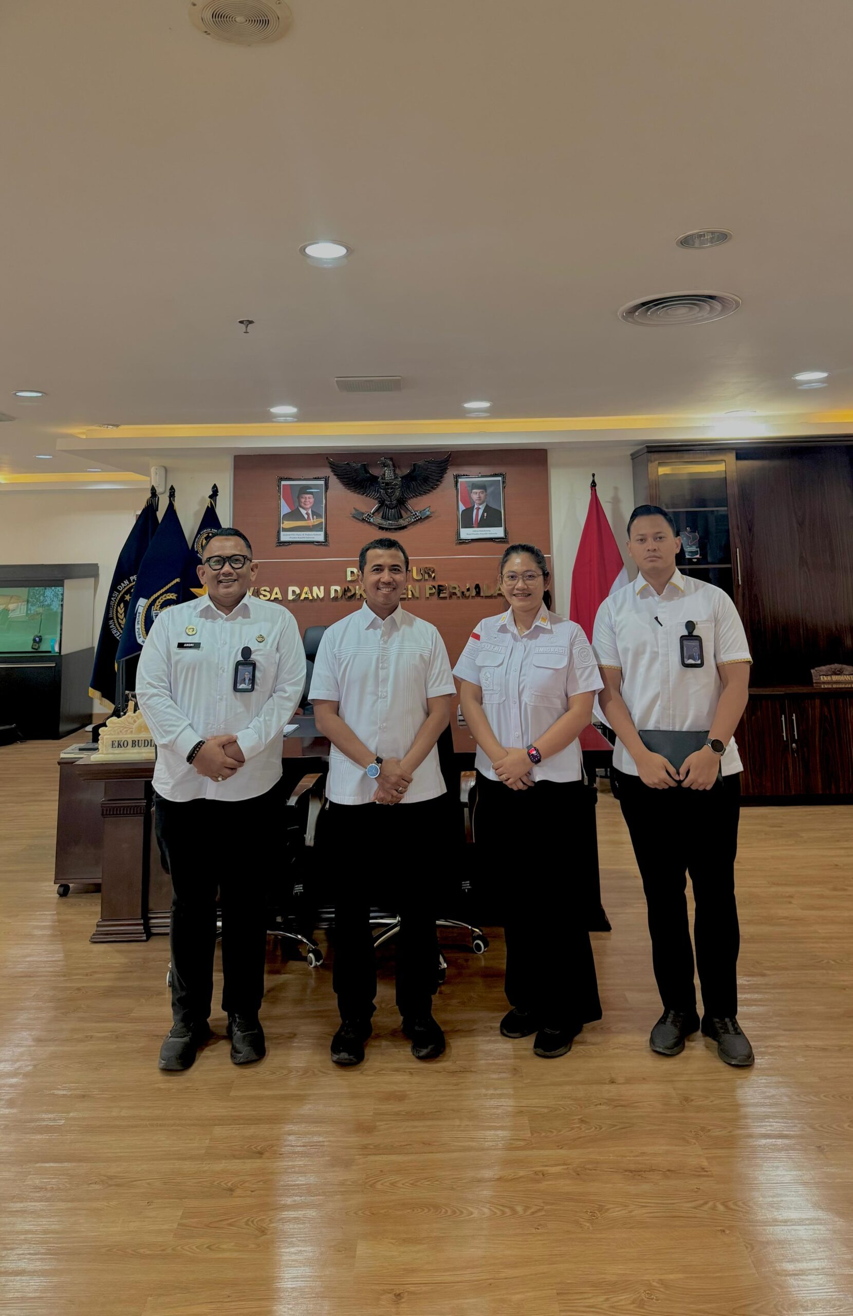 Kepala Imigrasi Kotabumi Bahas Standar Pelayanan dan Pengawasan Orang Asing