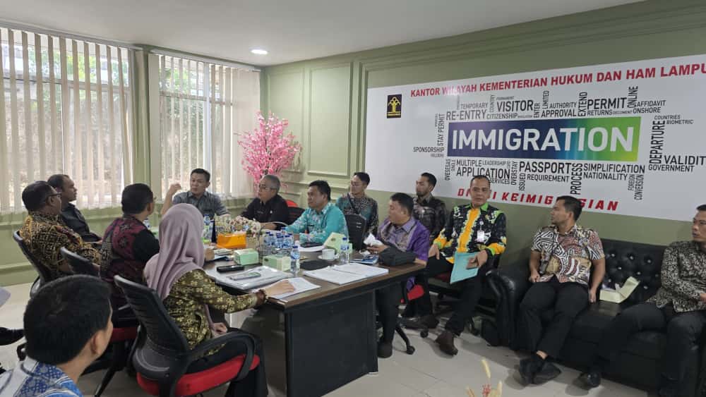 Kantor Imigrasi Kotabumi Bahas Perpanjangan MoU UKK Krui