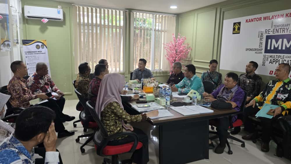 Kantor Imigrasi Kotabumi Bahas Perpanjangan MoU UKK Krui