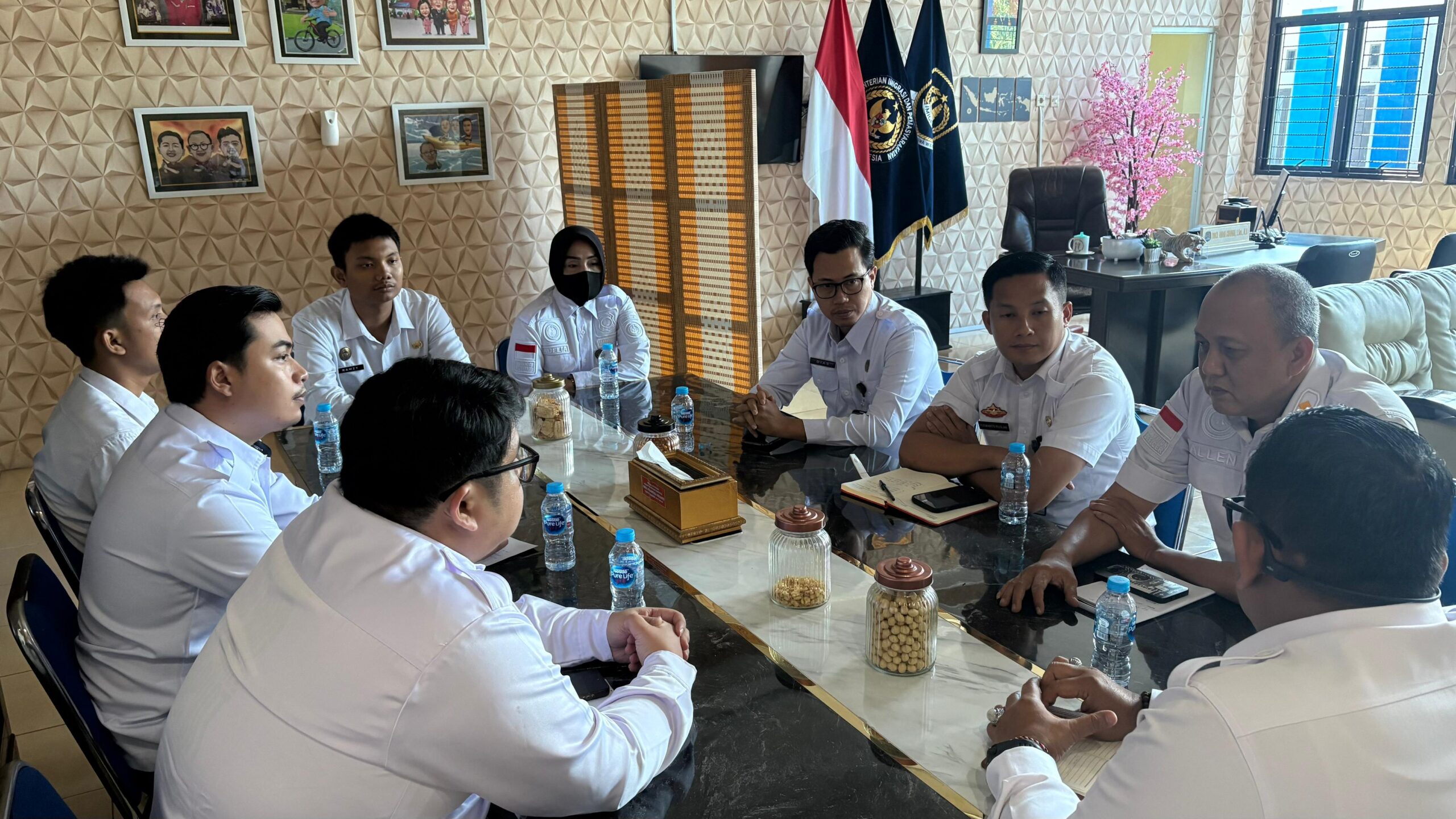Imigrasi Kotabumi Matangkan Persiapan Kegiatan Timpora