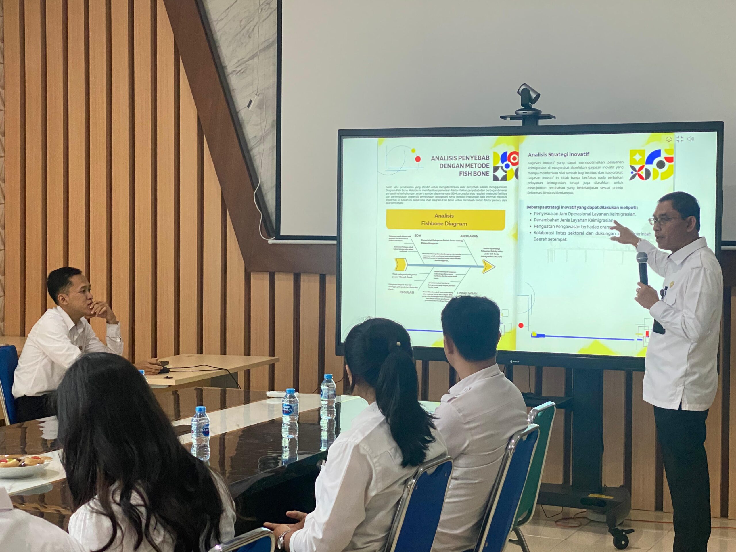 Koordinasi dan Identifikasi permasalahan terkait Proyek Perubahan Pembentukan Kantor Imigrasi Krui, Wujudkan pelayanan keimigrasian yang efektif di Kabupaten Pesisir Barat
