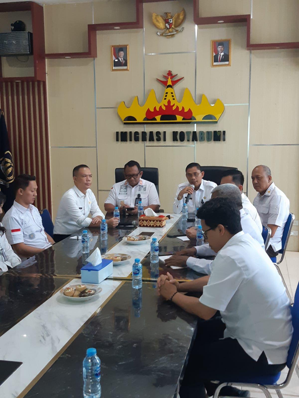 Koordinasi dan Identifikasi permasalahan terkait Proyek Perubahan Pembentukan Kantor Imigrasi Krui, Wujudkan pelayanan keimigrasian yang efektif di Kabupaten Pesisir Barat