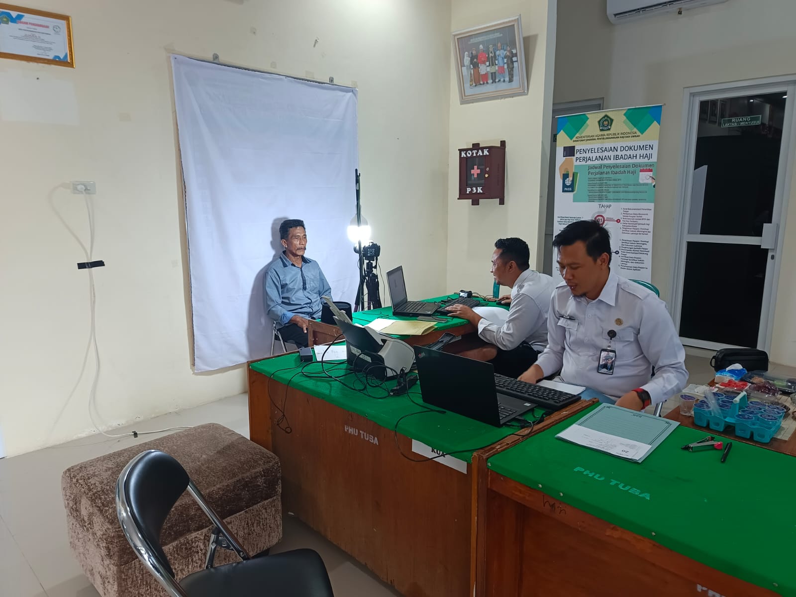Eazy Paspor: 53 Calon Jemaah Haji Terlayani di Tulang Bawang dan Tubaba