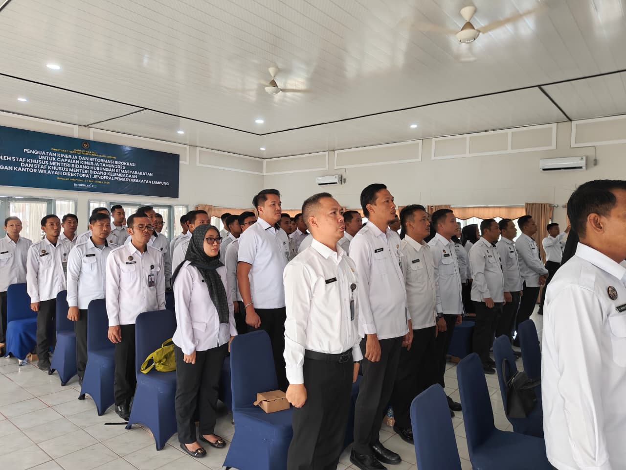 Koordinasi Penguatan Kinerja dan Reformasi Birokrasi Tahun 2025 di Provinsi Lampung